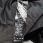 Topshop  | Velvet Open Back Mini Dress In Black Photo 13