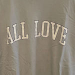 Original Use Women's ALL LOVE gray Tee Small Photo 1