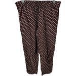 Madewell  Track Trouser Pants Pockets Drawstring Pull-On Coin Tile Maroon Medium Photo 1