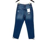 Vervet Flying‎ Monkey Womens Distressed Whisker Cotton Boyfriend Jeans Blue Size 25 NWT Photo 2