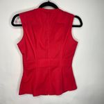 Moda Y2K Fitted Red Pink Shell Top Sz Small Stretch Photo 5