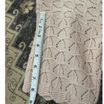 Blair Vintage‎ Scalloped Knit Top Women's Large V Neck Short Sleeve Sweater USA Made Photo 6