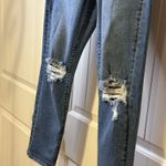American Eagle Women Medium Wash Distressed High Rise Legging Denim Jeans Sz 6 # Photo 6