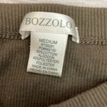 Bozzolo Mocha Brown Cropped Women's Tank Top Size Medium Photo 5