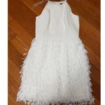 BHLDN Anthropologie/ Promenade Fringe Halter Dress Photo 7