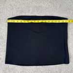 Vince  Wool Blend Strapless Tube Top Womens Size‎ L Black Cropped Chic Photo 7