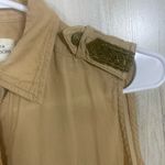 1822 Denim Denim & Supply Ralph Lauren Sleeveless Top Size S Tan Utility Military Button Up Photo 5