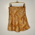 Billabong Gold Snake Print Mini Skirt | 28 Photo 1