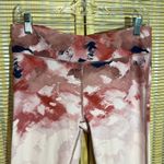 Fabletics  Shades of Pink and Blue Cropped Athletic Leggings Waist 30 Photo 1