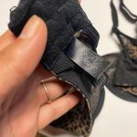 Smart & Sexy Leopard Print Sheer Mesh Underwire Demi Bra Women's Size 36DD Photo 6