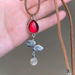 Handmade goth victorian whimsical retro vintage style unique necklace Photo 1