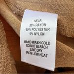 Lulus Lulu’s Keeping Things Casual Camel Faux Wrap Skort Size Large Shorts Skirt Photo 10