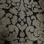 Evan Picone Evan-Picone Women's Black and Tan Knee Length Pencil Skirt Size 6 Business Photo 3