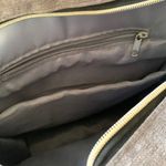 School Backpack Unisex Gray Brown 2 Large Zipper Pockets Water Bottle Holder Photo 3