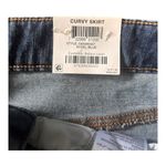 Style & Co  mid rise curvy denim skirt Size 14 Photo 5