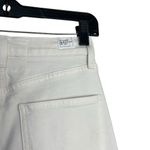 Frank & Eileen  Monaghan Jeans Women's 24 White Denim Mom Pants Raw Hem Photo 3