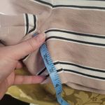 Loft Ann Taylor Striped Dusty Pink, Black and Cream Shorts sz 0 Photo 5