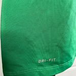 Nike Pro Womens V neck Athletic Shirt Green Top Size Medium C Photo 3