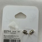 Icing Triangle Ear Connector Earrings Silver Photo 2