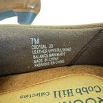 Rockport Cobb Hill Collection Adele Brown Leather Slip On Heeled Booties Size 7 Photo 9