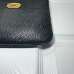 Ralph Lauren Lauren‎  Black Faux Leather Crossbody Bag Small Gold Hardware Photo 4