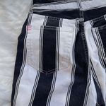 BDG Urban Outfitters Jeans Striped Size 26 Black White Denim Jeans Pants Retro Photo 10