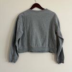 Disney  Gray Sweatshirt with Blue Stitch XS Photo 4