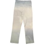 Anthropologie  Women 27 Ombre Straight Leg High Rise Jeans Faded Blue, White Boho Photo 5