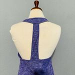 Puma Purple Athletic Sporty Muscle Women Shirt with Printed Logo Size S Photo 6