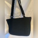 The Sak  Black Crochet Shoulder Bag Medium Photo 0