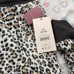 Cheetah print pajama pants NWT Size M Photo 2