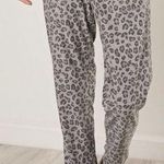 Gray Leopard Super Soft Sweatpants Photo 0