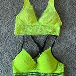 PINK - Victoria's Secret Set of 2 PINK Victoria’s Secret & Aerie Bralettes Small Photo 0