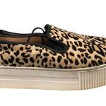 Halogen Baylee Leopard Print Slip On Platform Sneakers 9.5 Photo 0