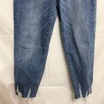 Risen  Straight Leg High Rise Distressed Jeans Sz 30 Photo 3