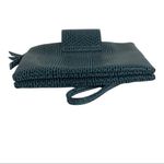 Olivia Miller  Green Snake Skin Embossed Wristlet Photo 4