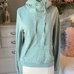 True Craft Sweatshirt Soft Shop Mask Hoodie Light Teal Womens Medium New Cotton Photo 5