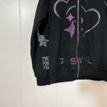 Project Causal Streetwear Full Zip Hoodie Size S Black Photo 3