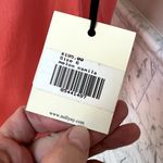 Milly  Coral Melon Camila Silk Sleeveless Blouse Size 6 Small NWT Photo 2