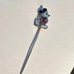 Disney Walt Character Mickey Mouse Enamel Lapel Stick Pin Photo 0