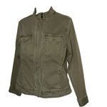 Liverpool  Olive Green Military Style Jacket M Cotton/Polyester lightweight Photo 6