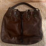 Lucky Brand Brown Leather Shoulder Bag Photo 0