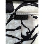 St. John Sport Black & White Floral Zip Photo 4