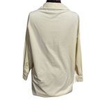 Gold Hinge Oversized Corduroy Shacket Button Up Front Pocket Cream EUC XS Photo 3