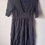 Free People Mountain Laurel Lace Dress midi size 4 romantic whimsical whimsygoth Halloween Photo 0