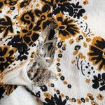 Free People Tough Love Floral Print Midi Shirt Dress Size 0 Lightweight **FLAW** Photo 12