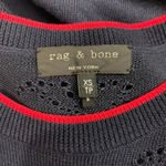 Rag and Bone  Adriana Sleeveless‎ Dress Wool Blend Knit in Blue Navy Size XS Photo 8