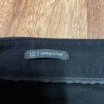 Talbots  Womens Solid Black Lexington Riding Pant Size 10 Ponte Stretch Legging Photo 5