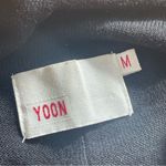 Yoon Black Cotton Blend Turtleneck Poncho with Belt and pockets Knee length Sz M Size M Photo 9