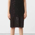 ALLSAINTS ππ Alyse Jumper Dress ~ Black Crochet Photo 0